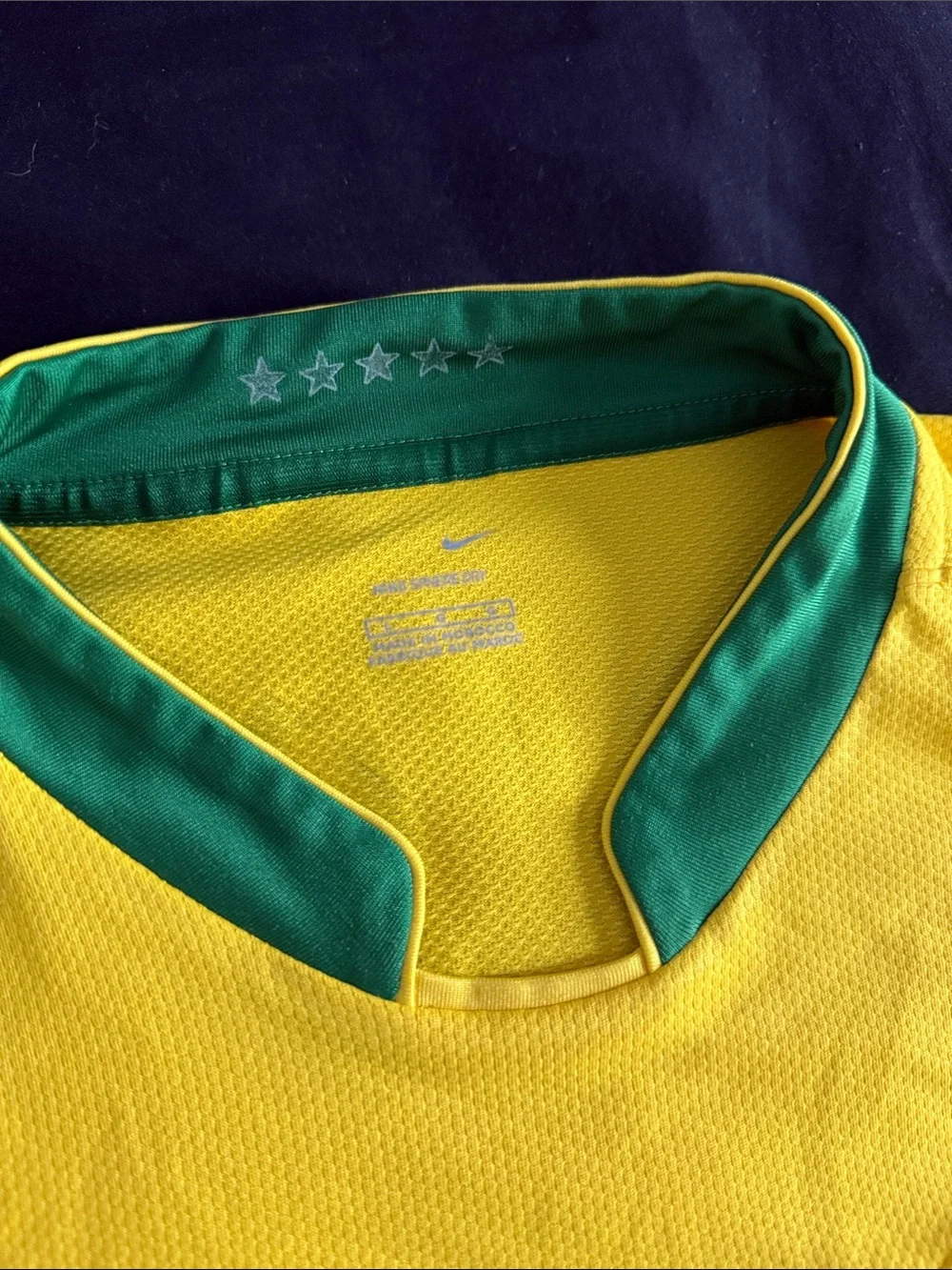 VINTAGE Brazil 🇧🇷 #10 Ronaldinho 2006 FIFA World Cup Nike Home Jersey